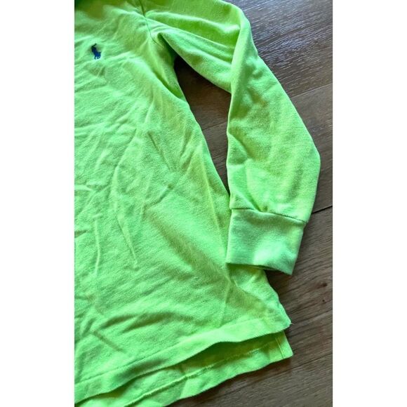 Polo by Ralph Lauren Lime Green Long Sleeve Polo - Picture 7 of 7